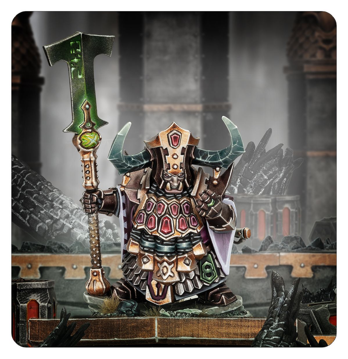 Warhammer Age Of Sigmar Helsmiths Of Hashut War Despot