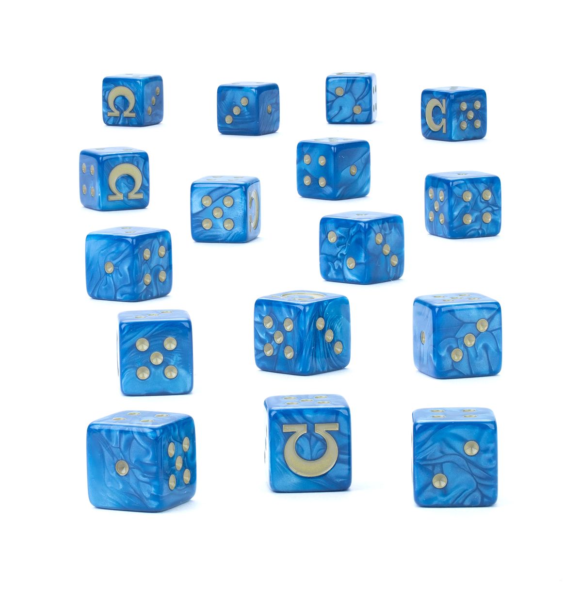 Warhammer 40000 Ultramarines Dice