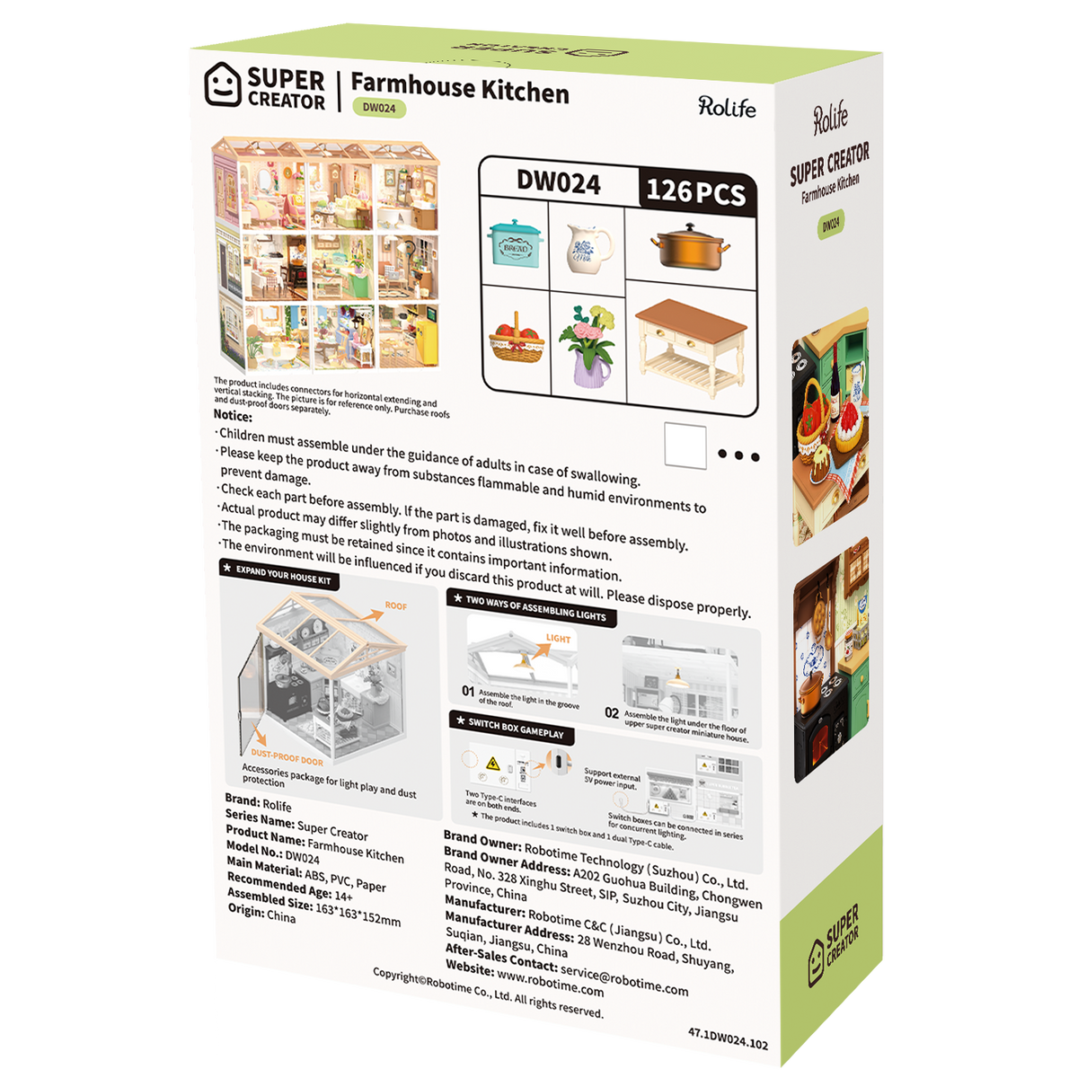 Rolife | Super Creator: Farmhouse Kitchen - [DW024]