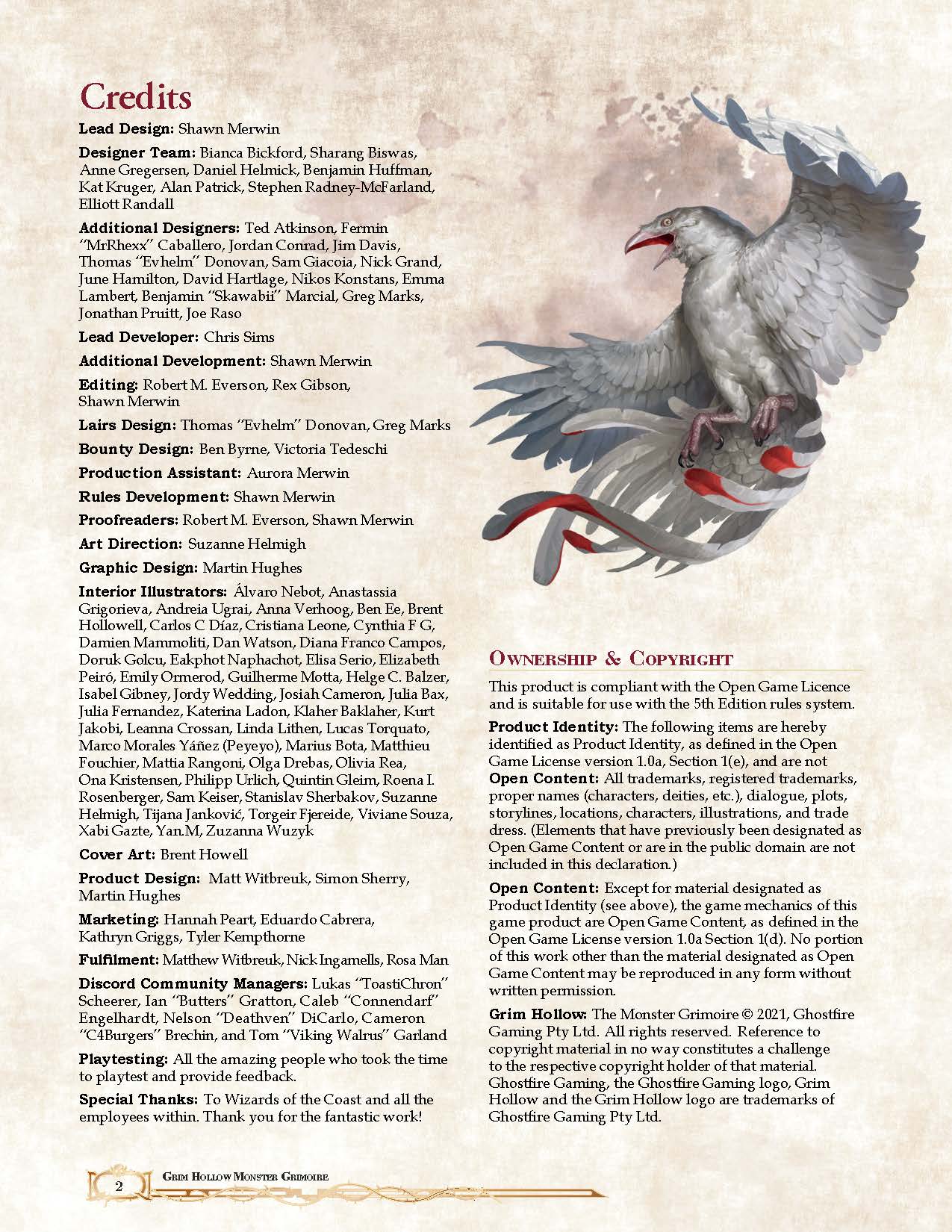 Grim Hollow: The Monster Grimoire