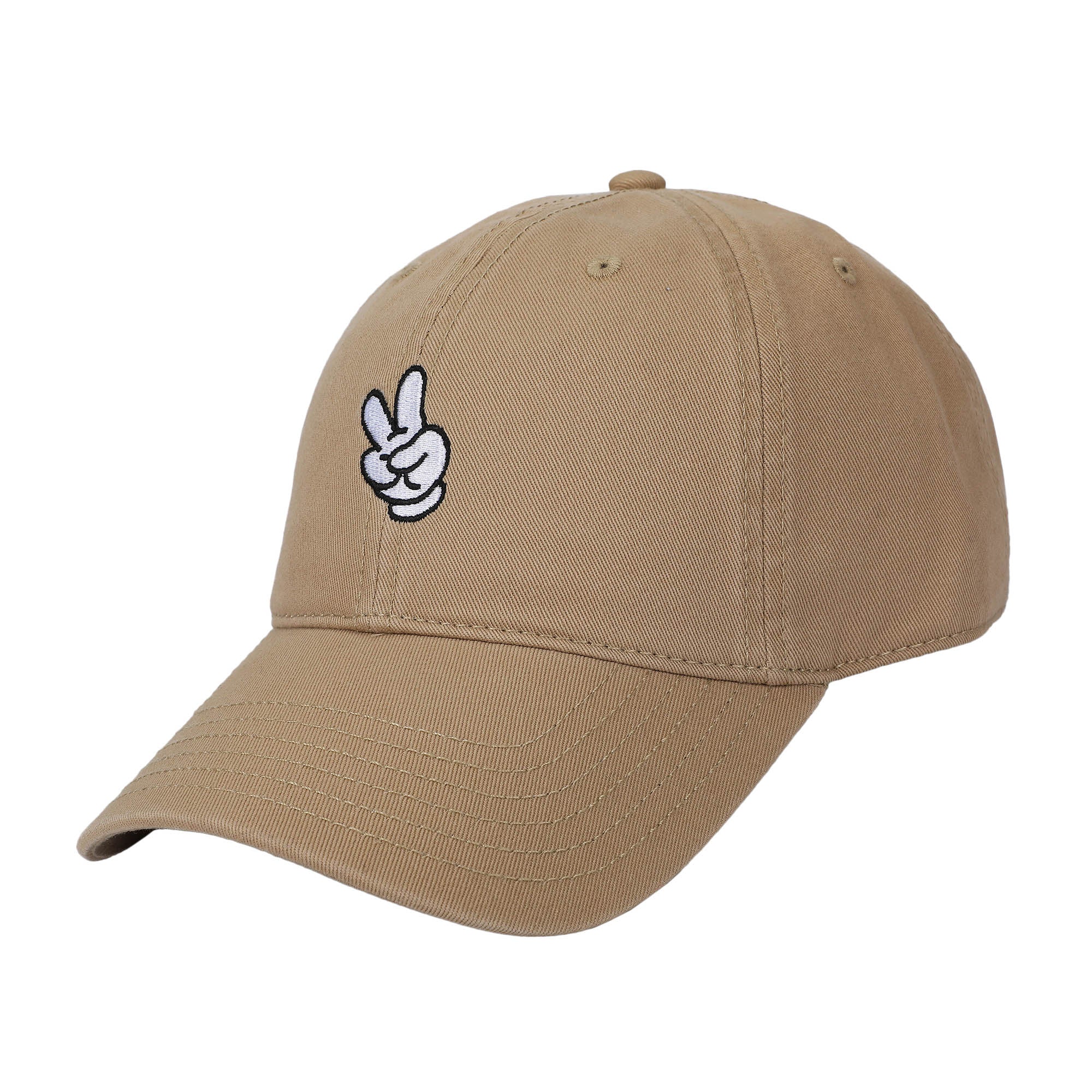 Disney Mickey Mouse Glove & Signature Brown Dad Hat