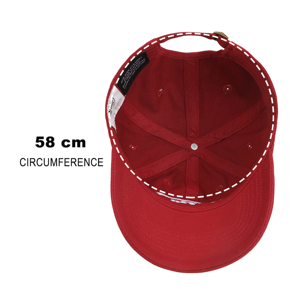 Dr Pepper Adult Red Embroidered Front Art Logo Hat