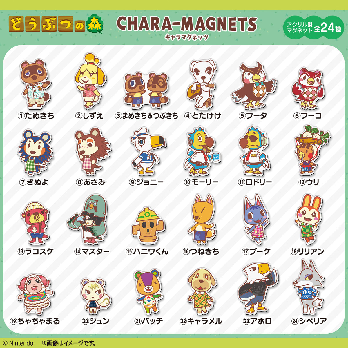 Animal Crossing | Chara-Magnets - Blind Box