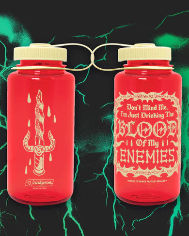 Wizard Of Barge Blood Of My Enemies Water Bottle