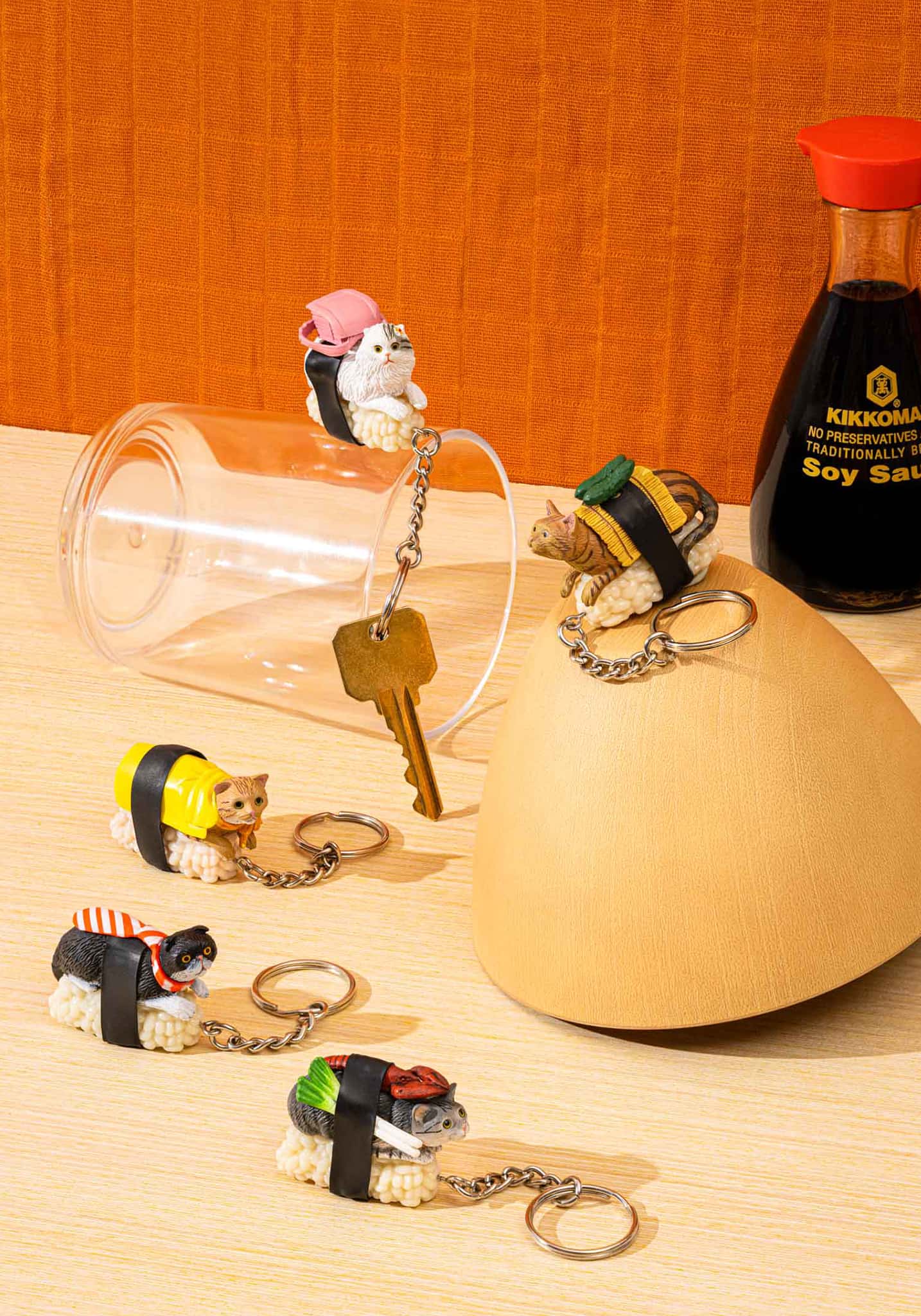 Sushi Cat (Nekozushi) Keyring Blind Box Vol.1