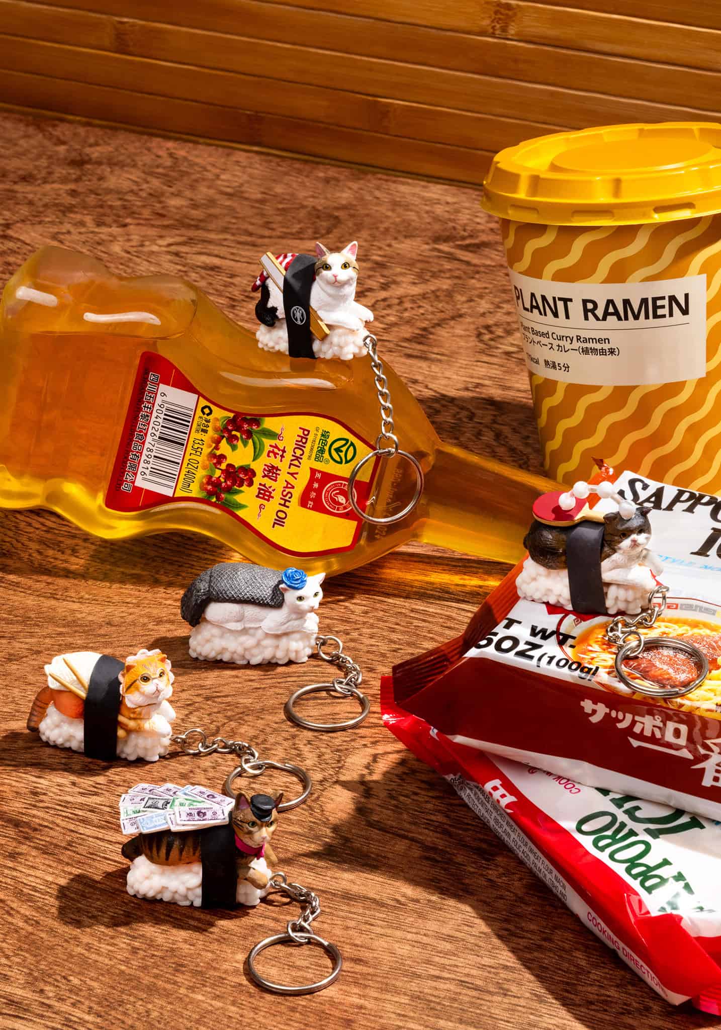 Sushi Cat (Nekozushi) Keyring Blind Box Vol.2