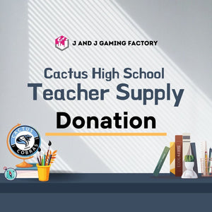 Donation to CACTUS High School Teachers
