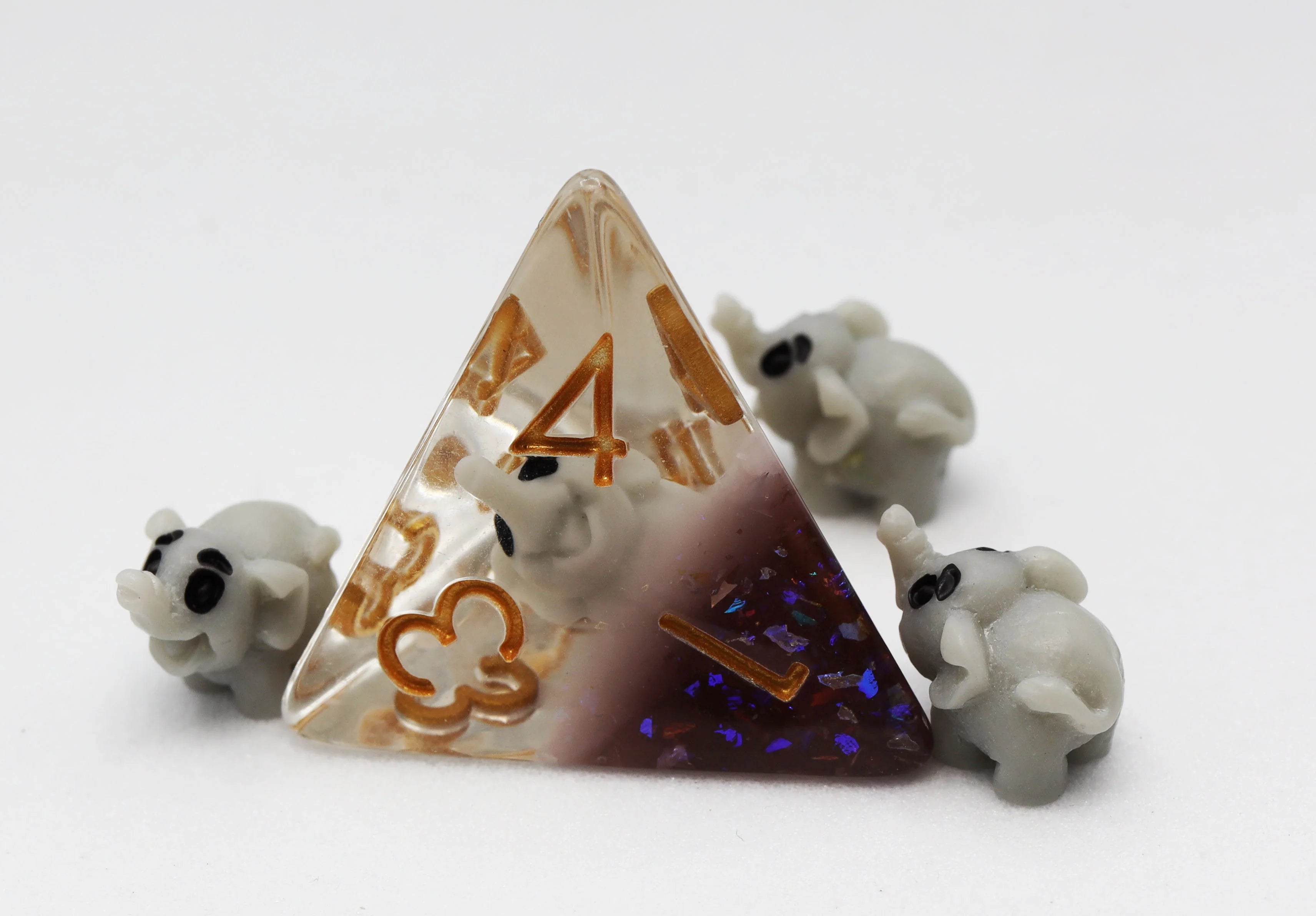 Elephant RPG Dice - 7 Set