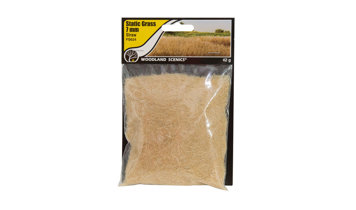 Woodland Scenics: Static Grass - Straw (7mm)