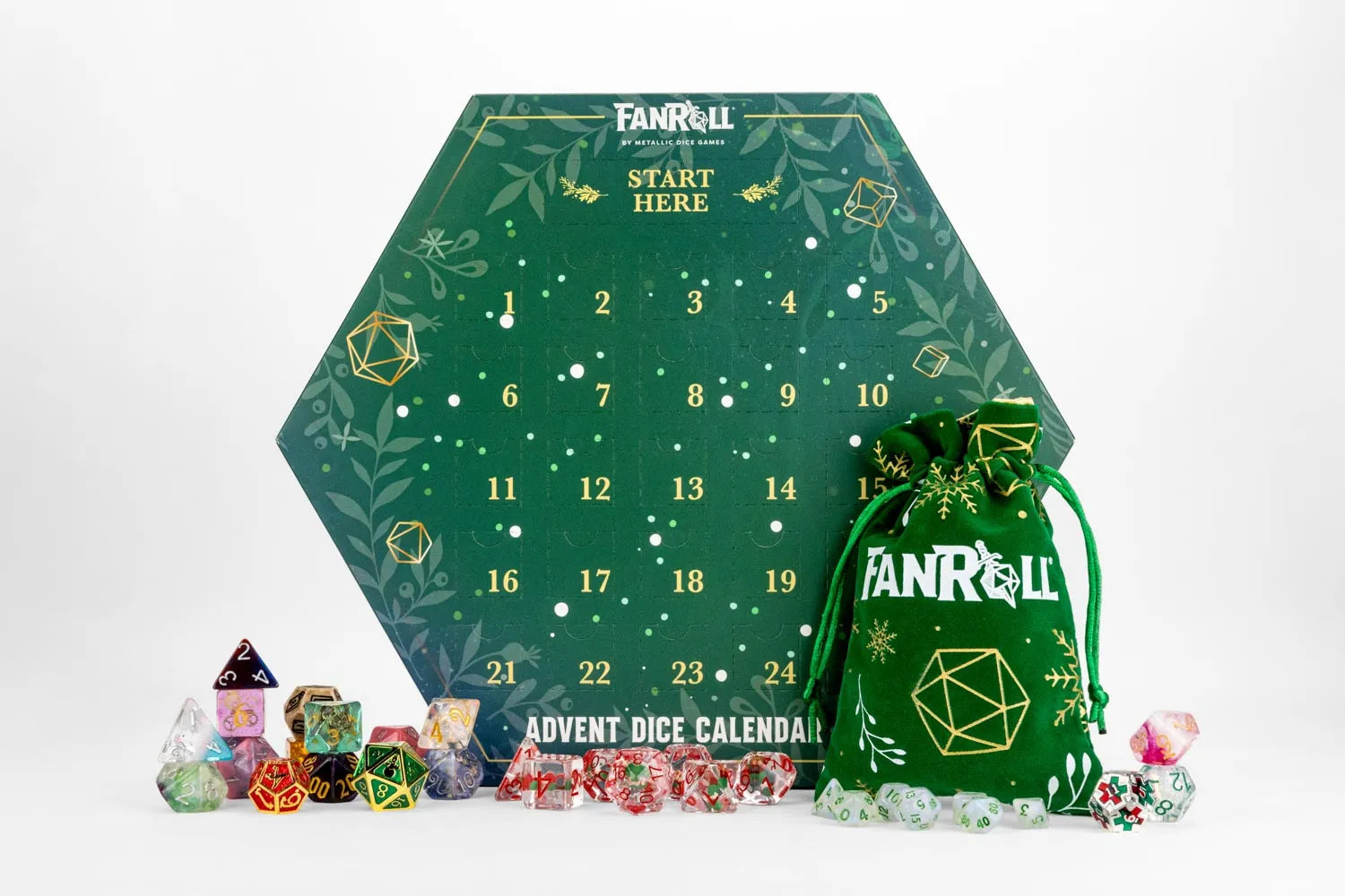 Fanroll Advent Dice Calendar 2025