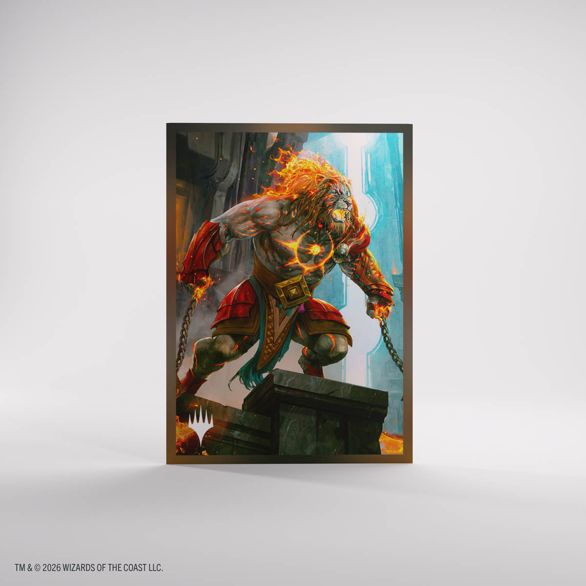 Magic: The Gathering | Reality Fracture Premium Art Sleeves - Ajani, Path of Vengeance - image 2