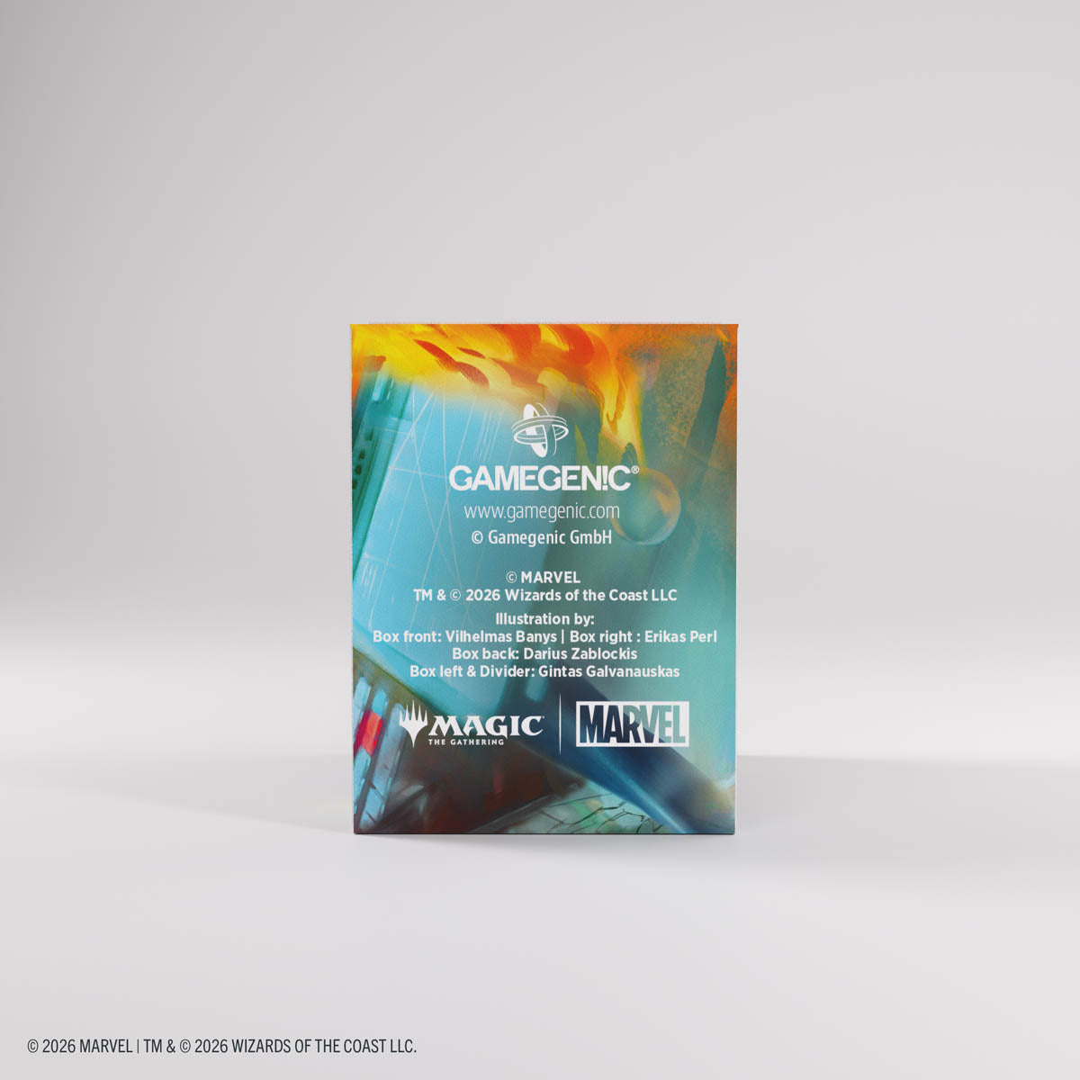 Gamegenic: Magic The Gathering: Msh Marvel Super Heroes: Soft Dynacrate 100 Xl: Fantastic Four Unleashed image 15