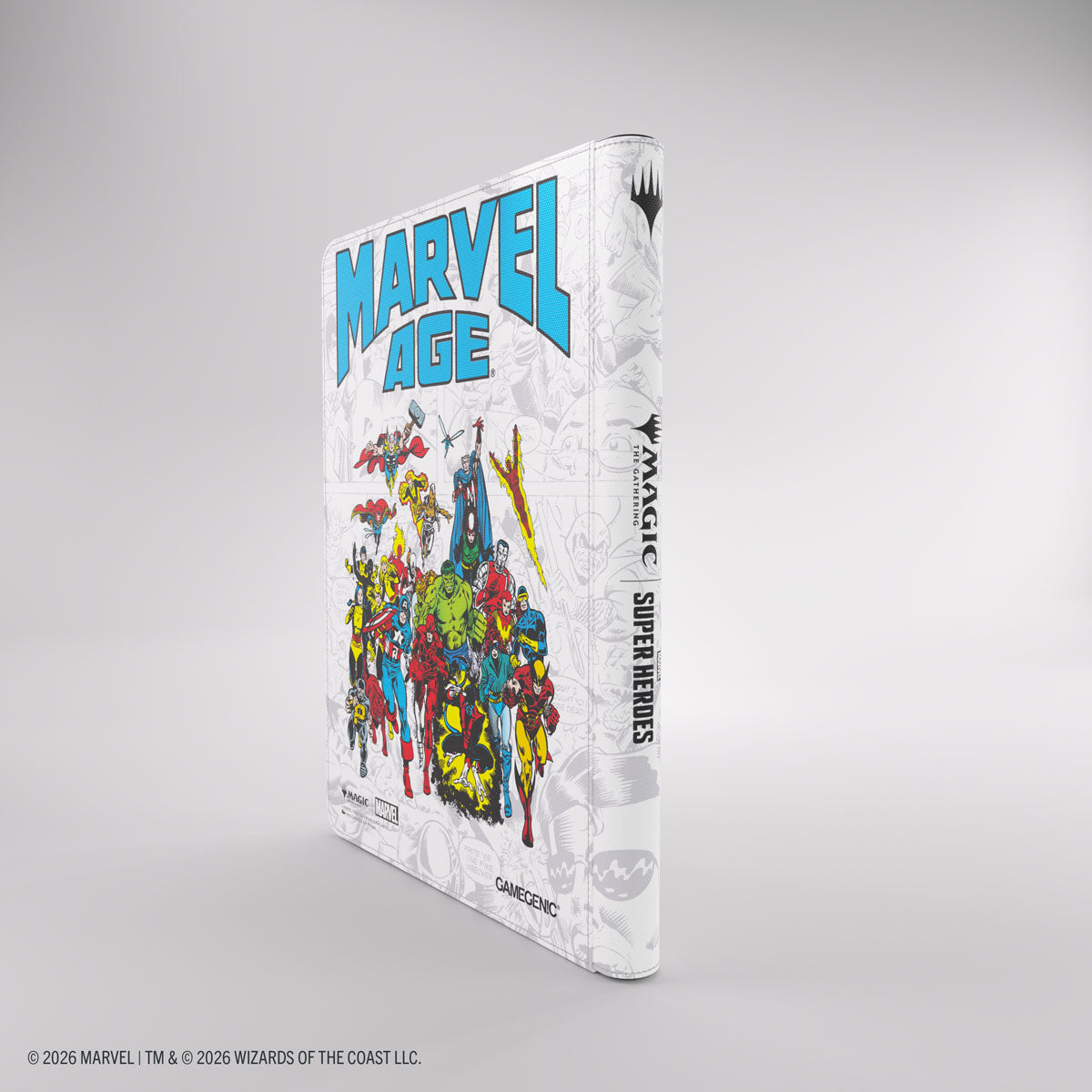Gamegenic: Magic The Gathering: Msh Marvel Super Heroes: 18-Pocket Zip-Up Album: Marvel Age image 4