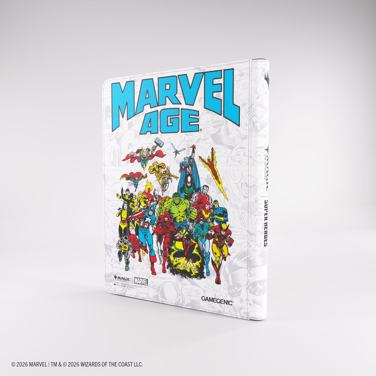 Gamegenic: Magic The Gathering: Msh Marvel Super Heroes: 18-Pocket Zip-Up Album: Marvel Age image 1