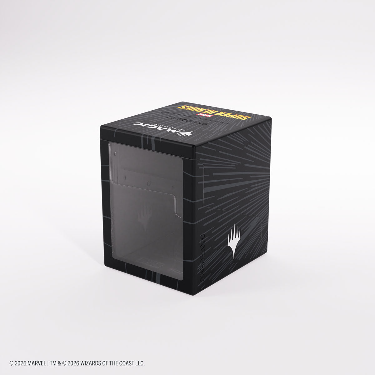 Gamegenic: Magic The Gathering: Msh Marvel Super Heroes: Bastion 100 Xl: Comic Burst Black image 1