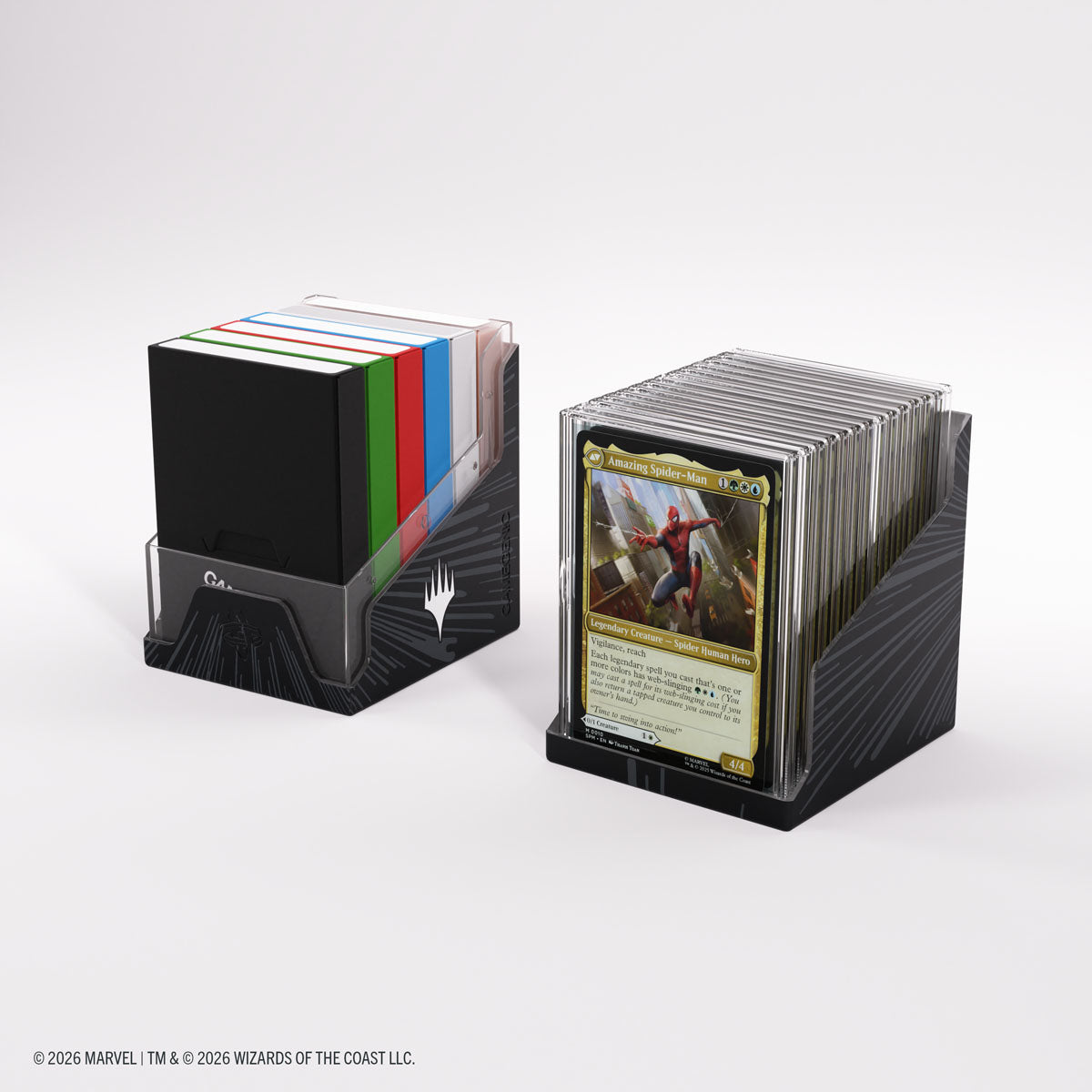 Gamegenic: Magic The Gathering: Msh Marvel Super Heroes: Bastion 100 Xl: Comic Burst Black image 8