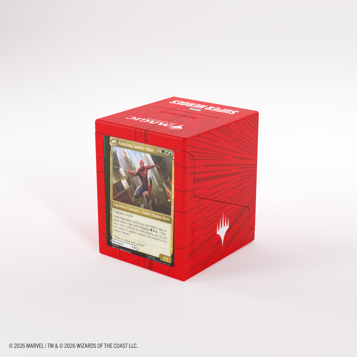 Gamegenic: Magic The Gathering: Msh Marvel Super Heroes: Bastion 100 Xl: Comic Burst Red image 2