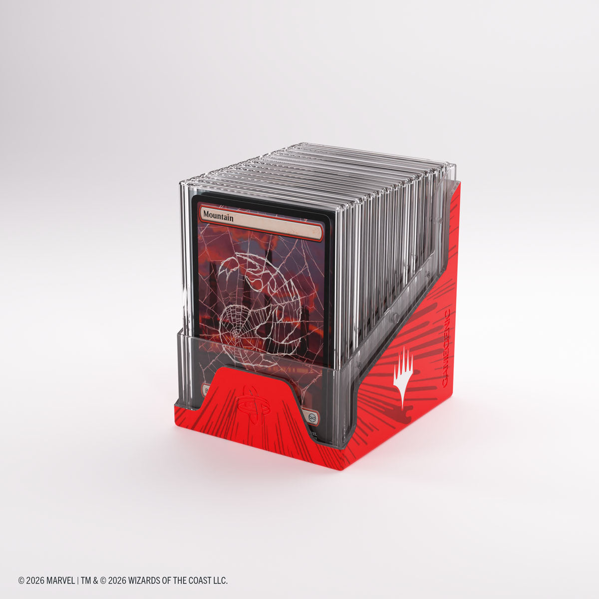 Gamegenic: Magic The Gathering: Msh Marvel Super Heroes: Bastion 100 Xl: Comic Burst Red image 12