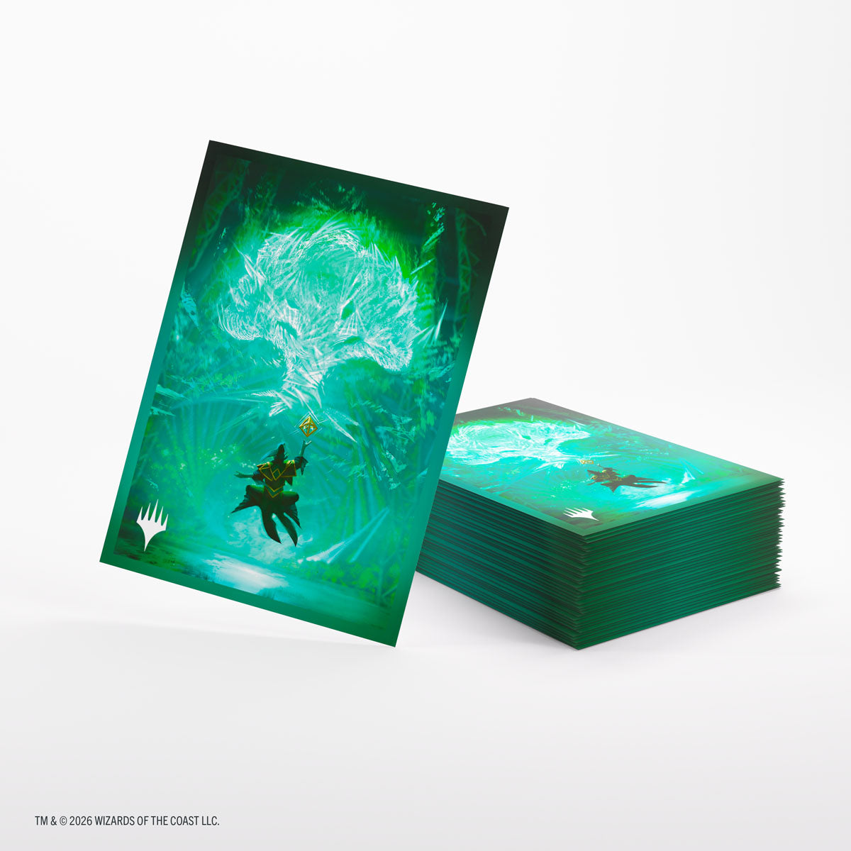 Gamegenic: Magic The Gathering: Secrets Of Strixhaven: Premium Art Sleeves: Mana 5 Box