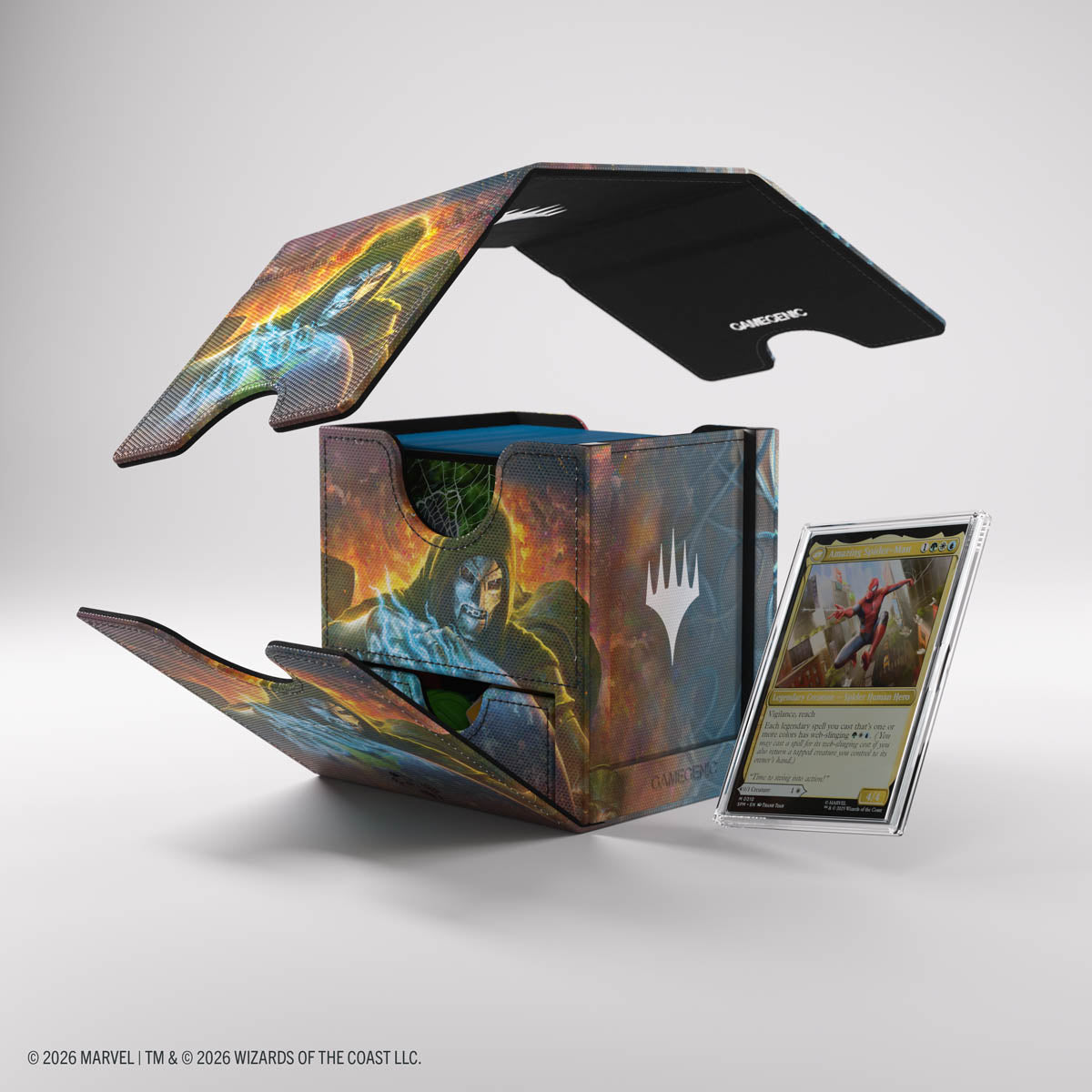 Gamegenic: Magic The Gathering: Msh Marvel Super Heroes: Sidekick Pro 100 Xl: Doom Reigns Supreme image 9