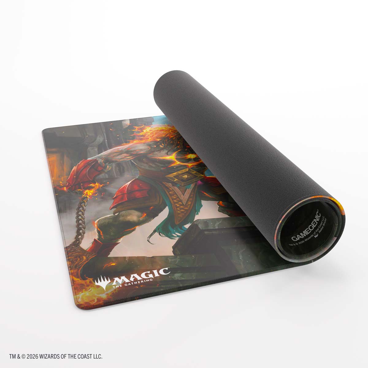 Magic: The Gathering | Reality Fracture Shiny Playmat - Ajani, Path of Vengeance/Ajani, Counterattac - image 3