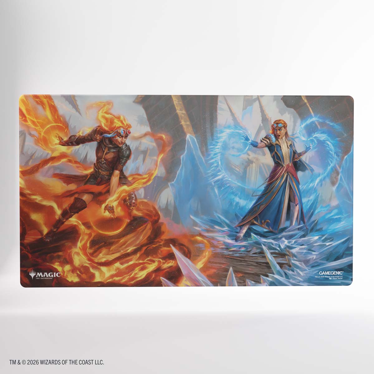 Magic: The Gathering | Reality Fracture Shiny Playmat - Chandra, Chill of Compliance - image 2