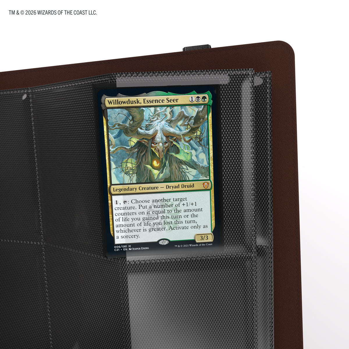 Gamegenic: Magic The Gathering: Secrets Of Strixhaven: Cards Almanac 18-Pocket: Faction Logo 3