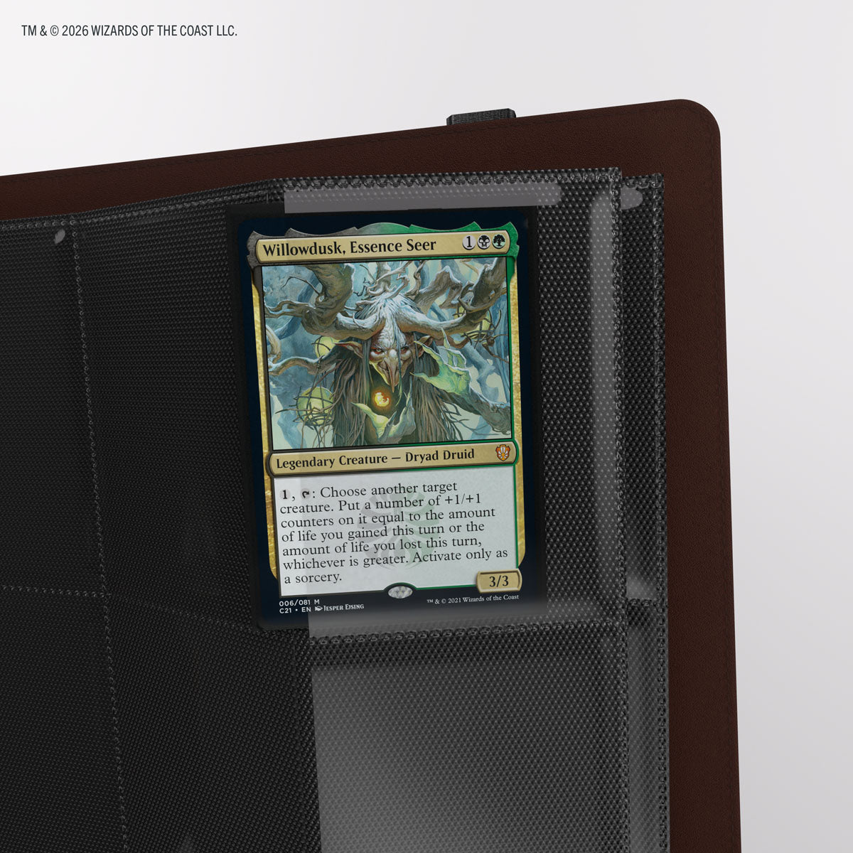 Gamegenic: Magic The Gathering: Secrets Of Strixhaven: Cards Almanac 18-Pocket: Faction Logo 2