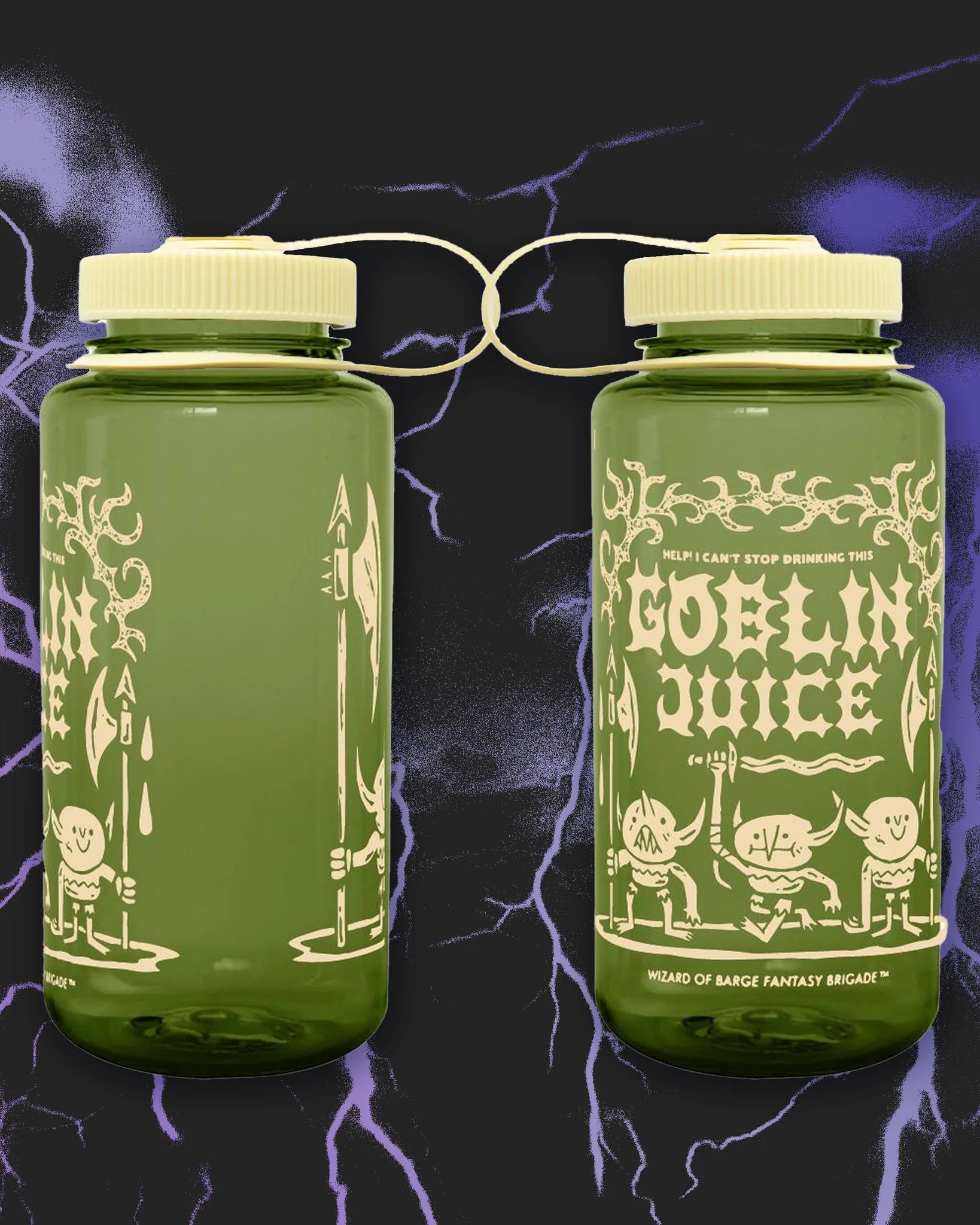 Wizard Of Barge Goblin Juice Water Bottle