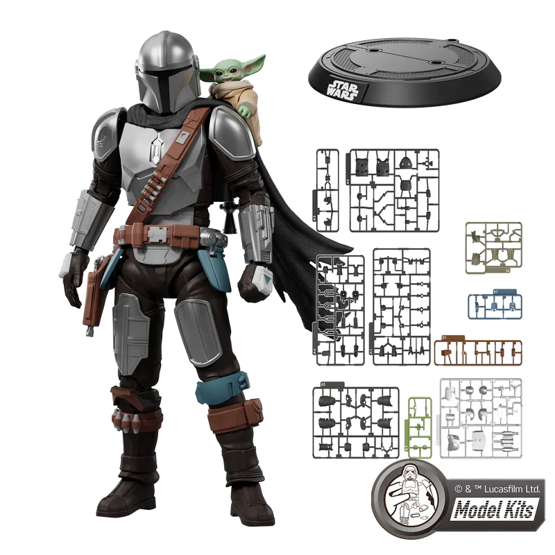 STAR WARS: THE MANDALORIAN & GROGU™ CHAMPION CLASS 05 DIN DJARIN™ & GROGU™ MODEL KITS