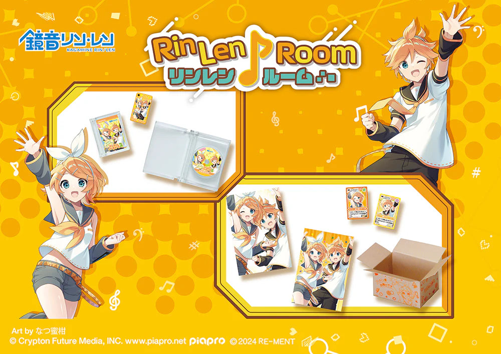 Hatsune Miku RIN and LIN room-Mini Figure 6 pieces Box