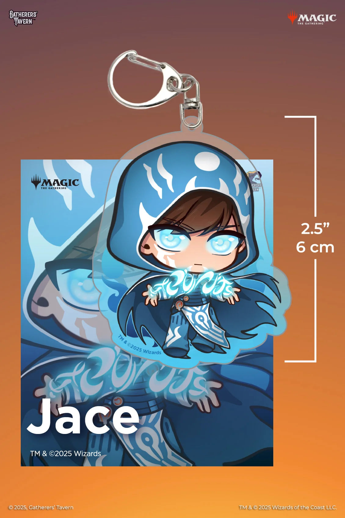 Kliggs MTG Keychain: Jace Beleren