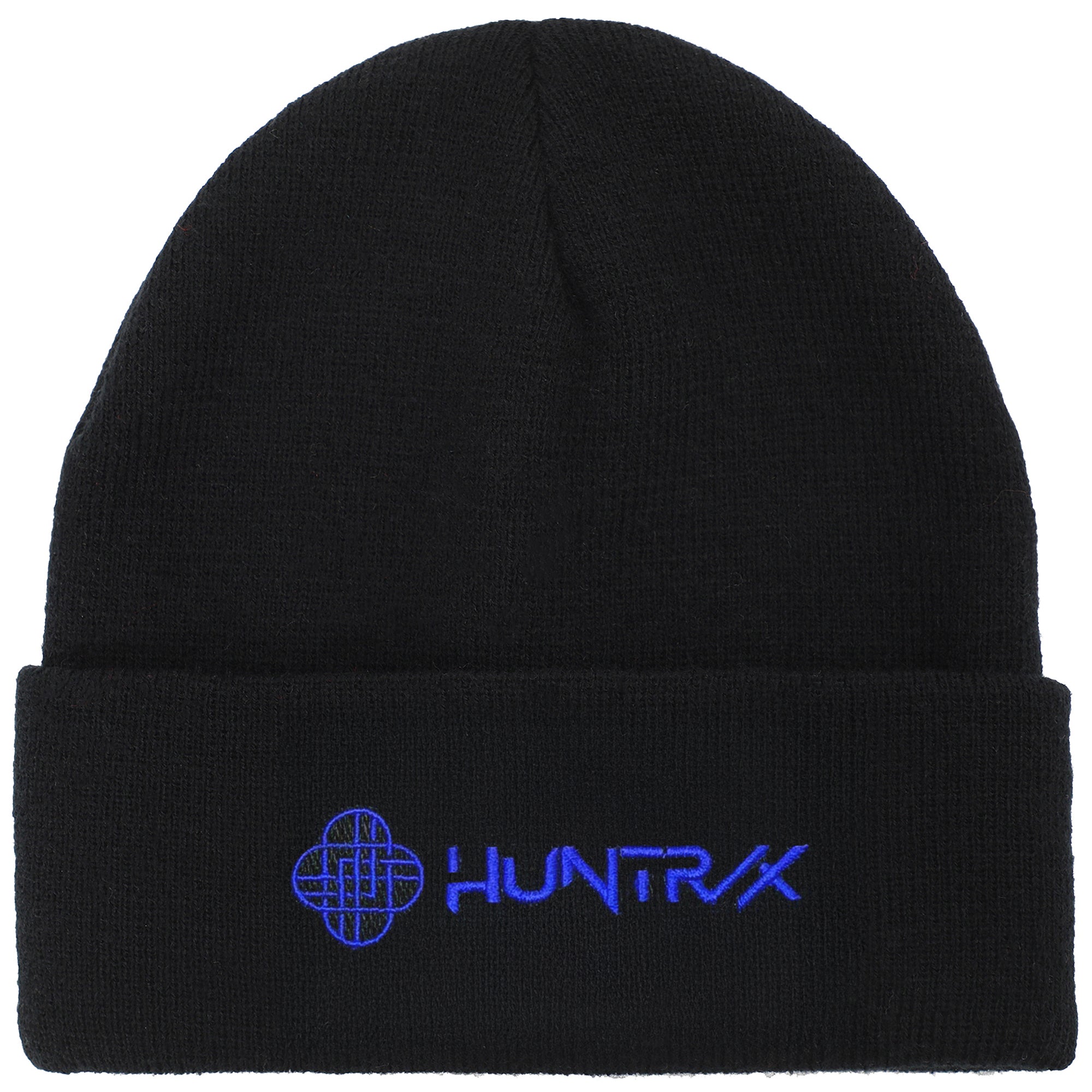KPop Demon Hunters Huntr/x Black Cuff Knit Beanie