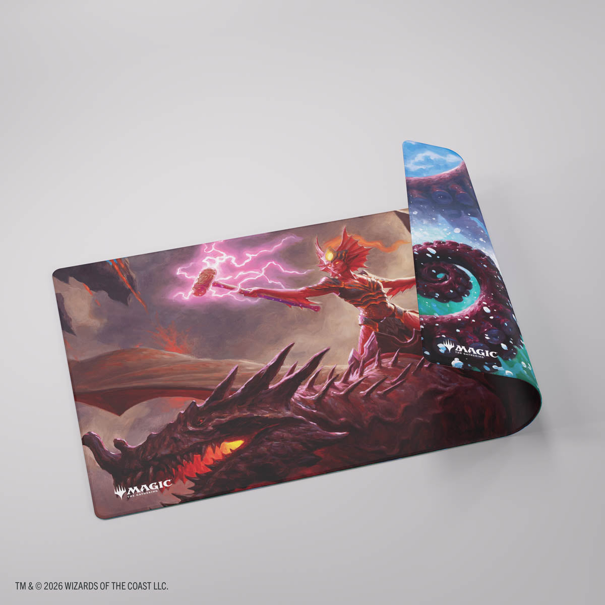 Magic: The Gathering | Reality Fracture Double-sided Playmat - Kiora of Salt and Sand/Kiora of Fire  - image 9