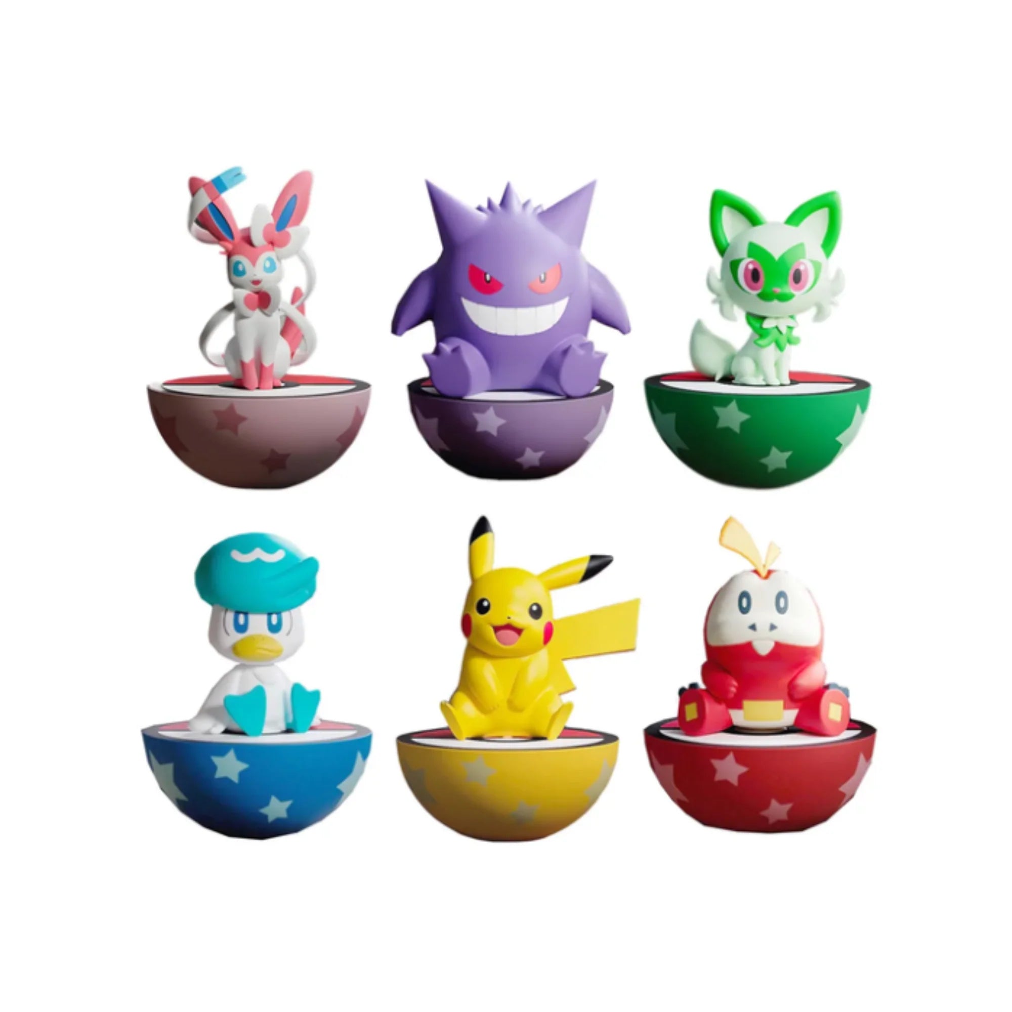 Pokemon sitting tumbler ornament "Gengar"