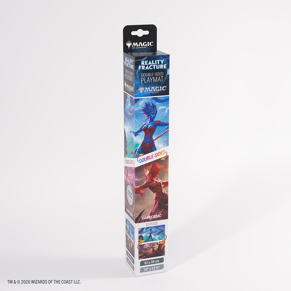 Magic: The Gathering | Reality Fracture Double-sided Playmat - Kiora of Salt and Sand/Kiora of Fire  - image 11
