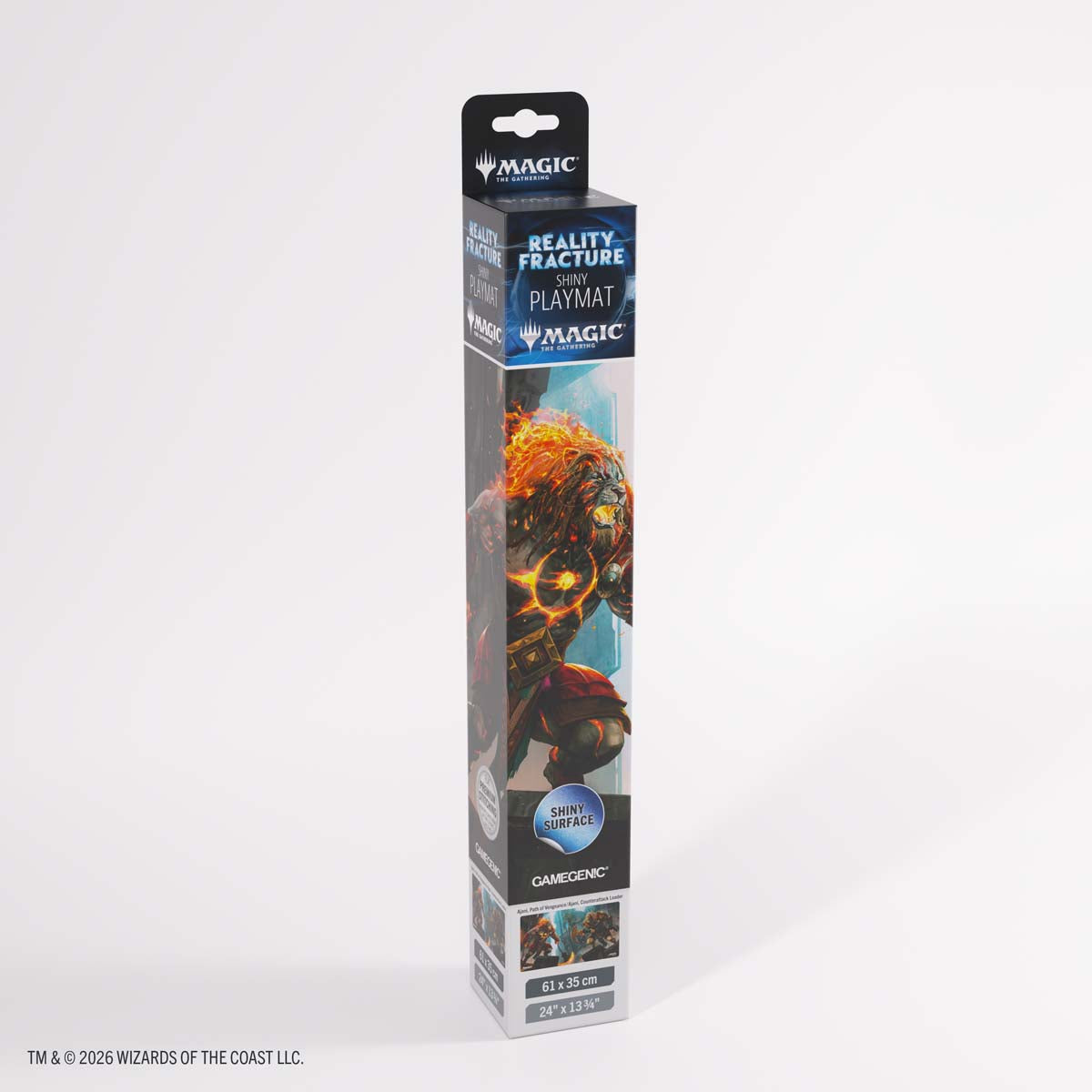 Magic: The Gathering | Reality Fracture Shiny Playmat - Ajani, Path of Vengeance/Ajani, Counterattac - image 8