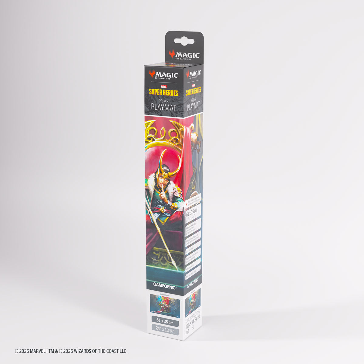 Gamegenic: Magic The Gathering: Msh Marvel Super Heroes: Prime Playmat: Loki Laufeyson image 9