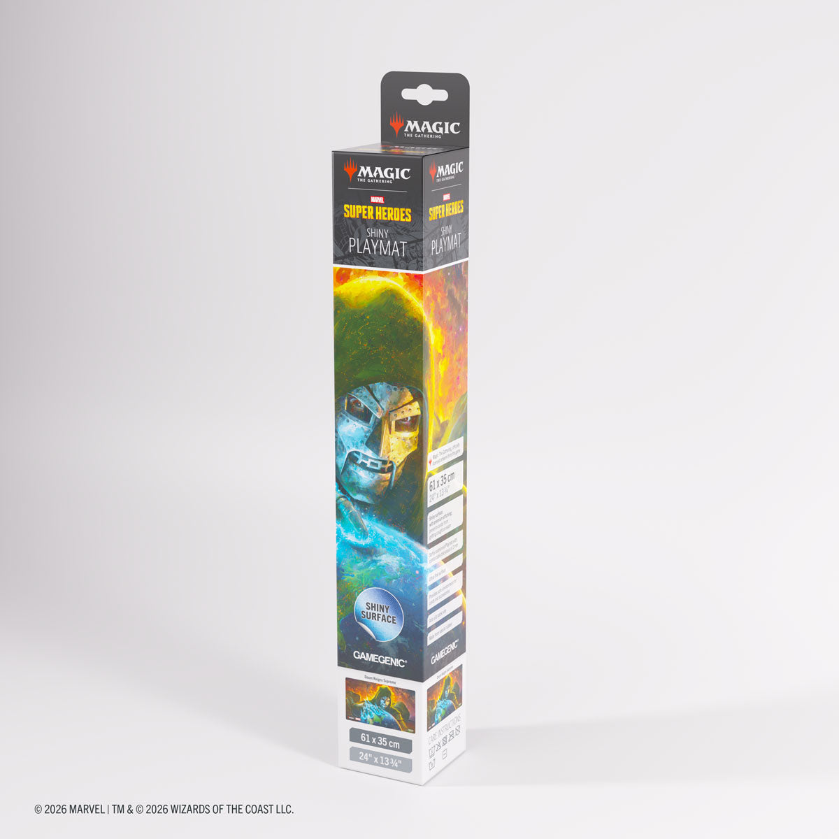 Gamegenic: Magic The Gathering: Msh Marvel Super Heroes: Shiny Playmat: Doom Reigns Supreme image 9