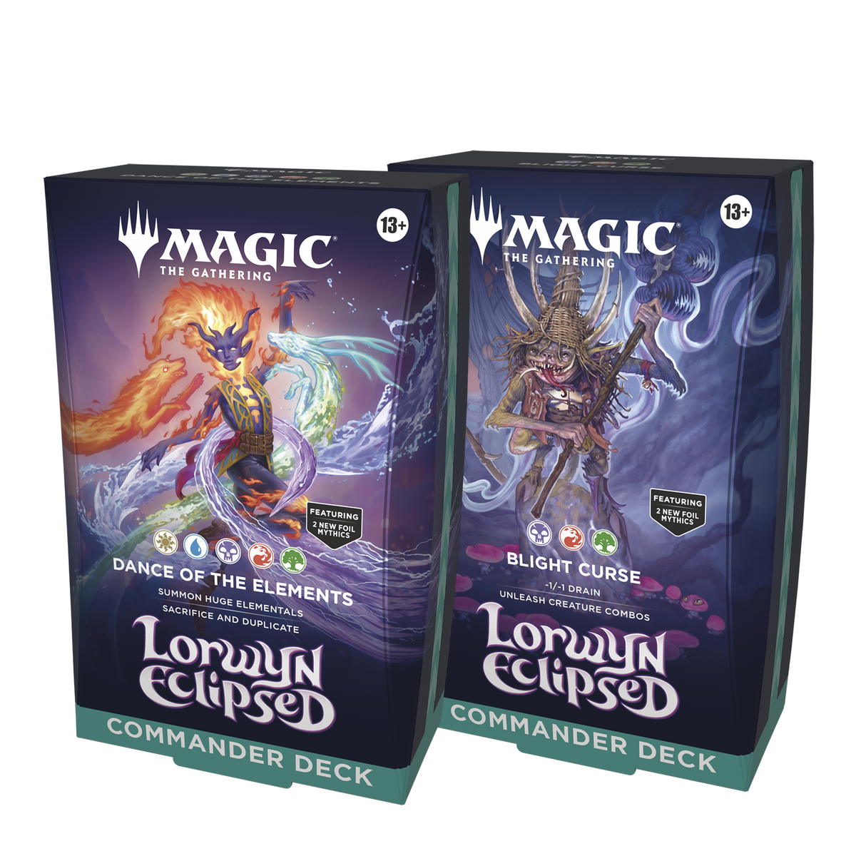 Magic: The Gathering Lorwyn Eclipsed Assorted Blind Commander Deck