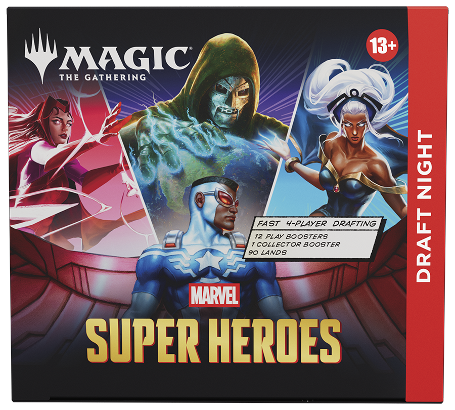 Magic The Gathering: Msh Marvel Super Heroes Draft Night