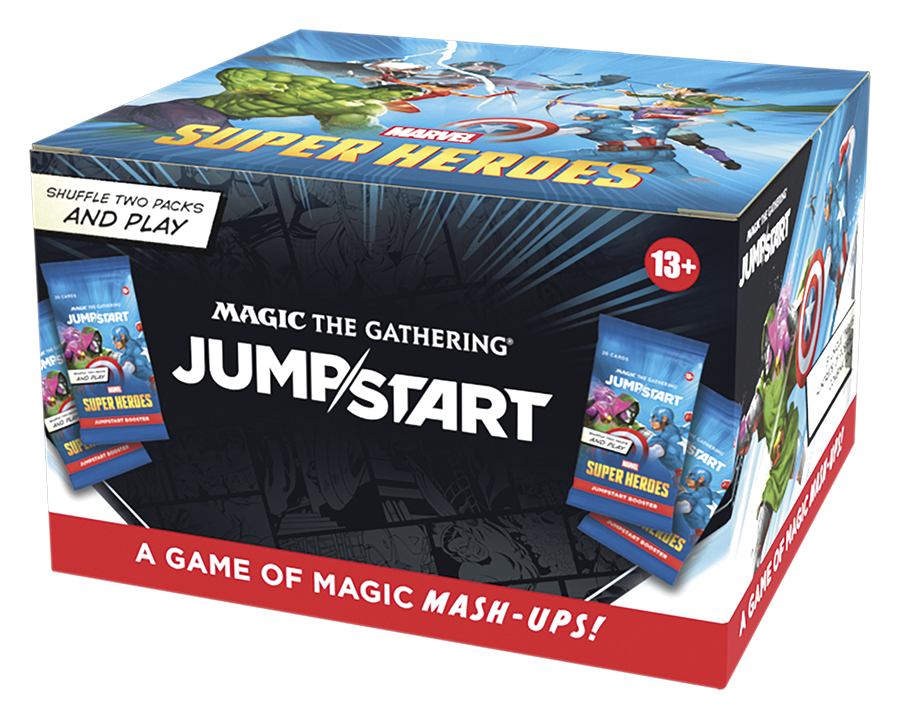 Magic The Gathering: Msh Marvel Super Heroes Jumpstart Booster Box (24CT)