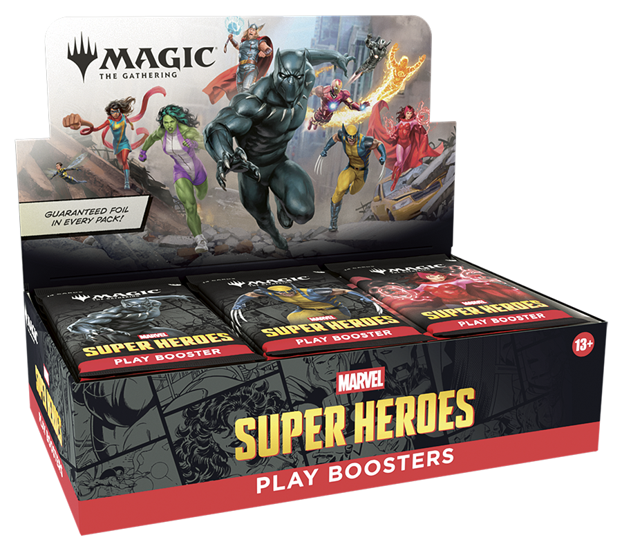 Magic The Gathering: Msh Marvel Super Heroes Play Booster Box (30CT)