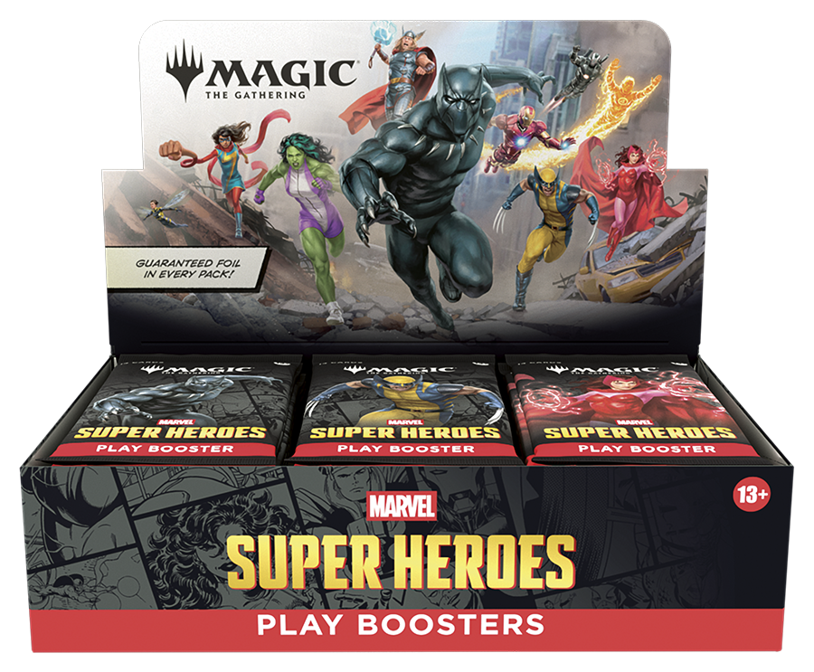 Magic The Gathering: Msh Marvel Super Heroes Play Booster Box (30CT)