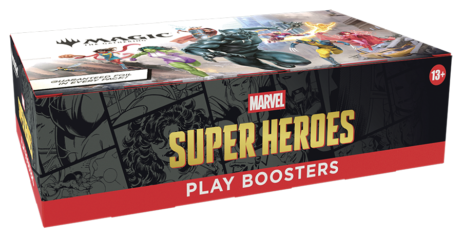 Magic The Gathering: Msh Marvel Super Heroes Play Booster Box (30CT)