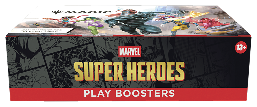 Magic The Gathering: Msh Marvel Super Heroes Play Booster Box (30CT)