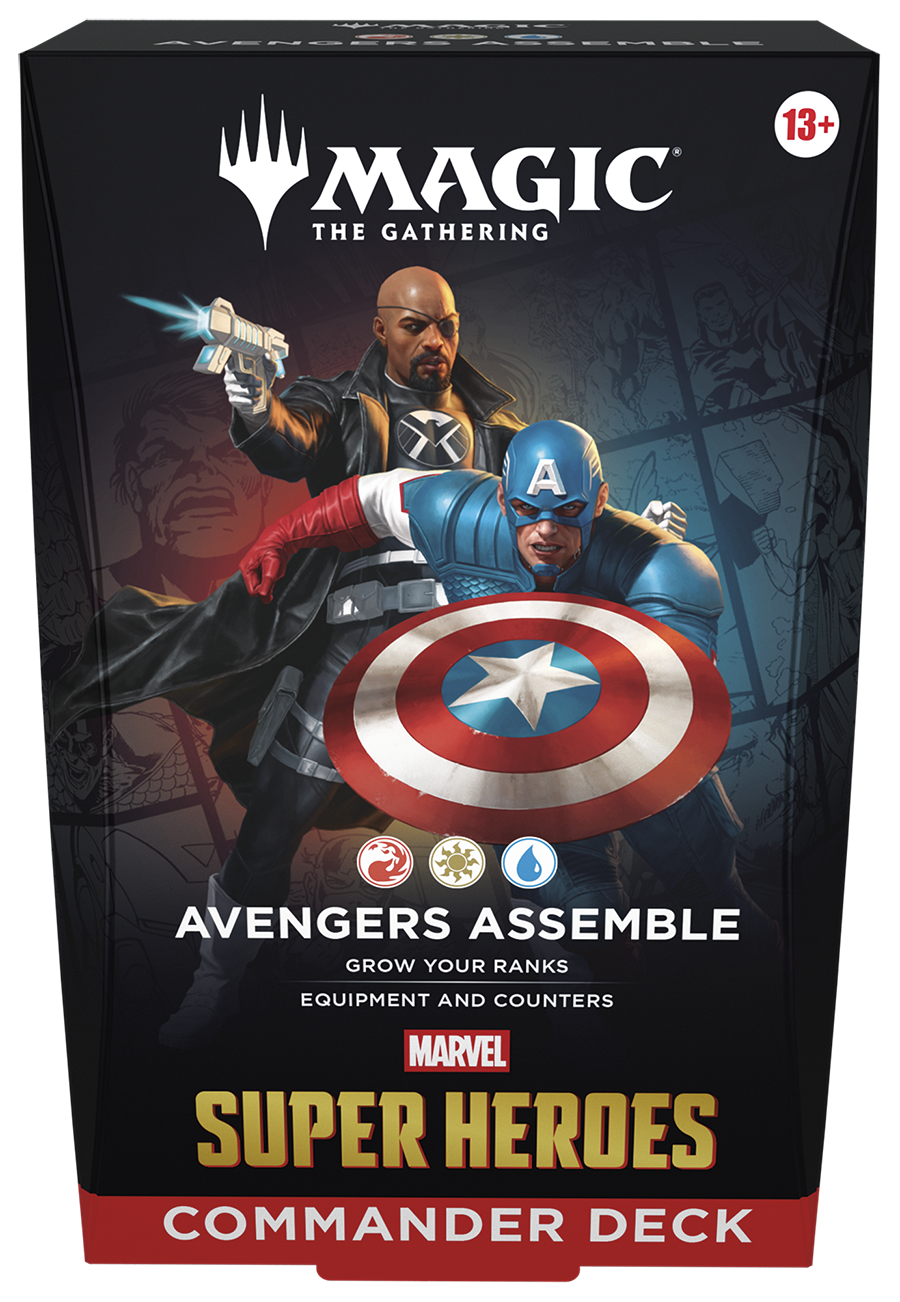 Magic The Gathering: Msh Marvel Super Heroes Commander Deck - Avengers Assemble