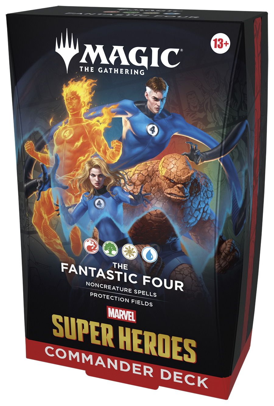 Magic The Gathering: Msh Marvel Super Heroes Commander Deck - The Fantastic Four
