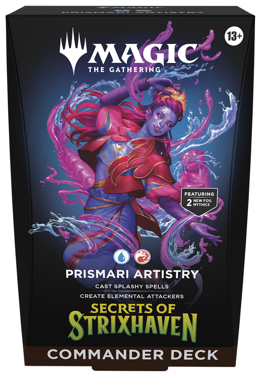Magic The Gathering: Secrets Of Strixhaven Commander Deck - Prismari Artistry