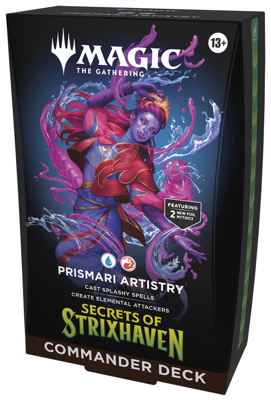 Magic The Gathering: Secrets Of Strixhaven Commander Deck - Prismari Artistry